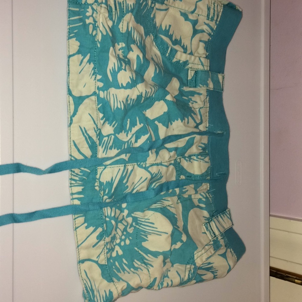 mossimo blue and white skirt